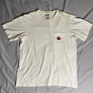KAWS x Uniqlo x Sesame Street Elmo Pocket Tee